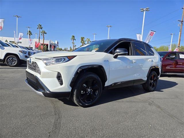 used 2020 Toyota RAV4 Hybrid car, priced at $34,588