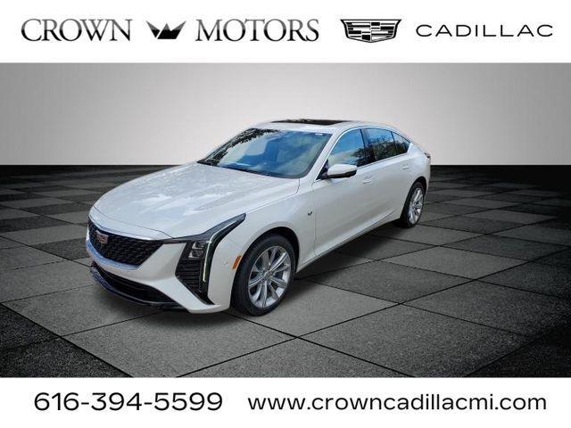 new 2025 Cadillac CT5 car, priced at $54,960