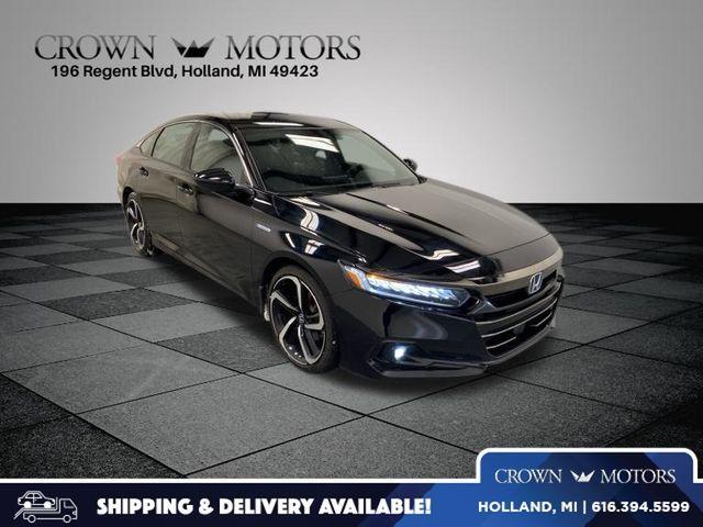 used 2022 Honda Accord Hybrid car, priced at $27,495