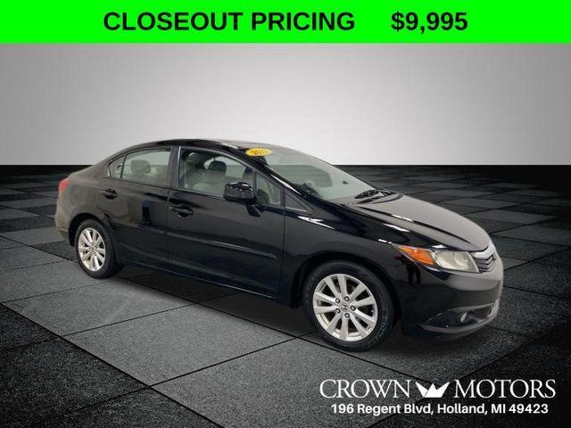 used 2012 Honda Civic car, priced at $9,995