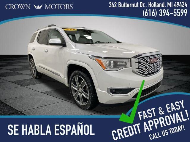 used 2018 GMC Acadia car, priced at $22,349