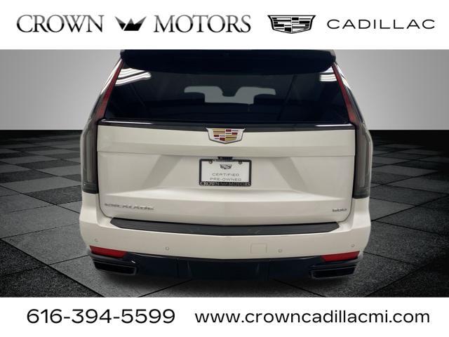 used 2022 Cadillac Escalade car, priced at $91,495