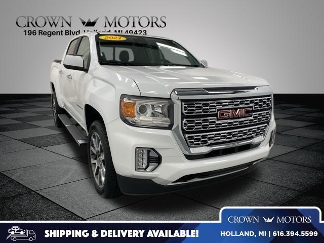 used 2021 GMC Canyon car, priced at $37,895