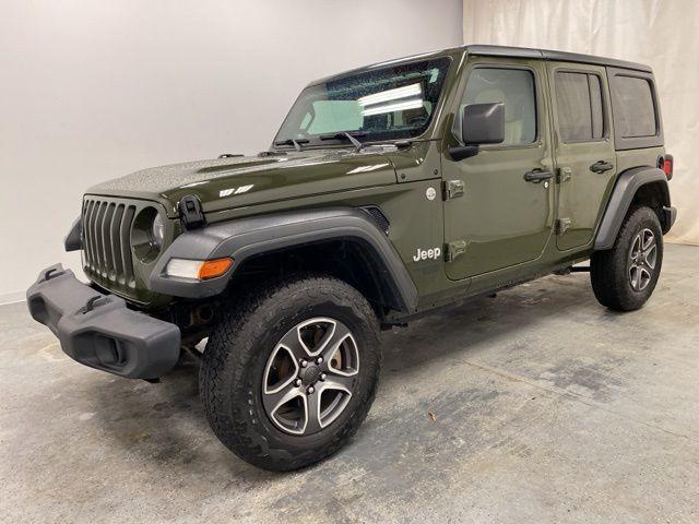 used 2021 Jeep Wrangler Unlimited car, priced at $27,995