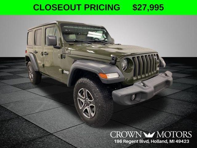 used 2021 Jeep Wrangler Unlimited car, priced at $27,995