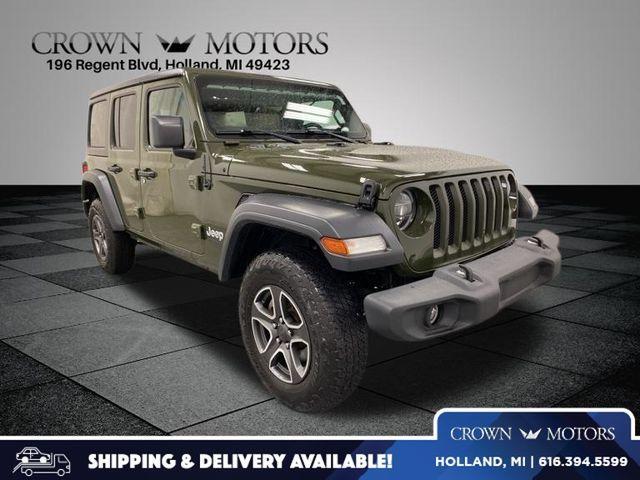 used 2021 Jeep Wrangler Unlimited car, priced at $27,995