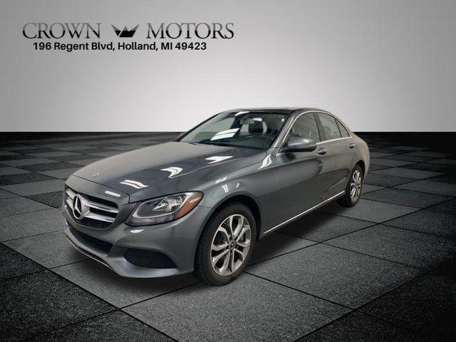 used 2018 Mercedes-Benz C-Class car, priced at $22,495