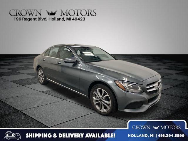 used 2018 Mercedes-Benz C-Class car, priced at $22,495