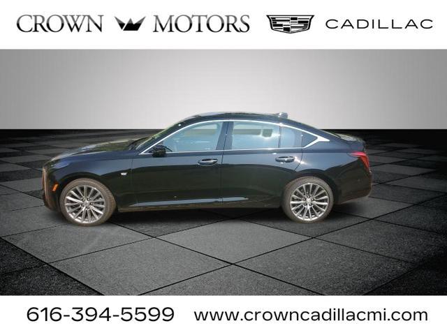 new 2025 Cadillac CT5 car, priced at $55,590
