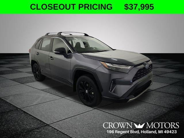 used 2023 Toyota RAV4 Hybrid car, priced at $37,995