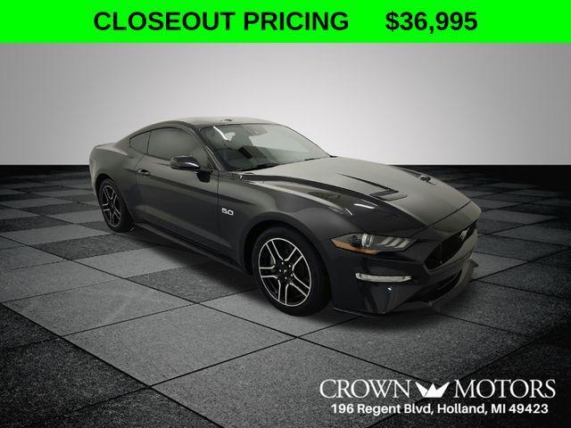 used 2022 Ford Mustang car, priced at $36,995