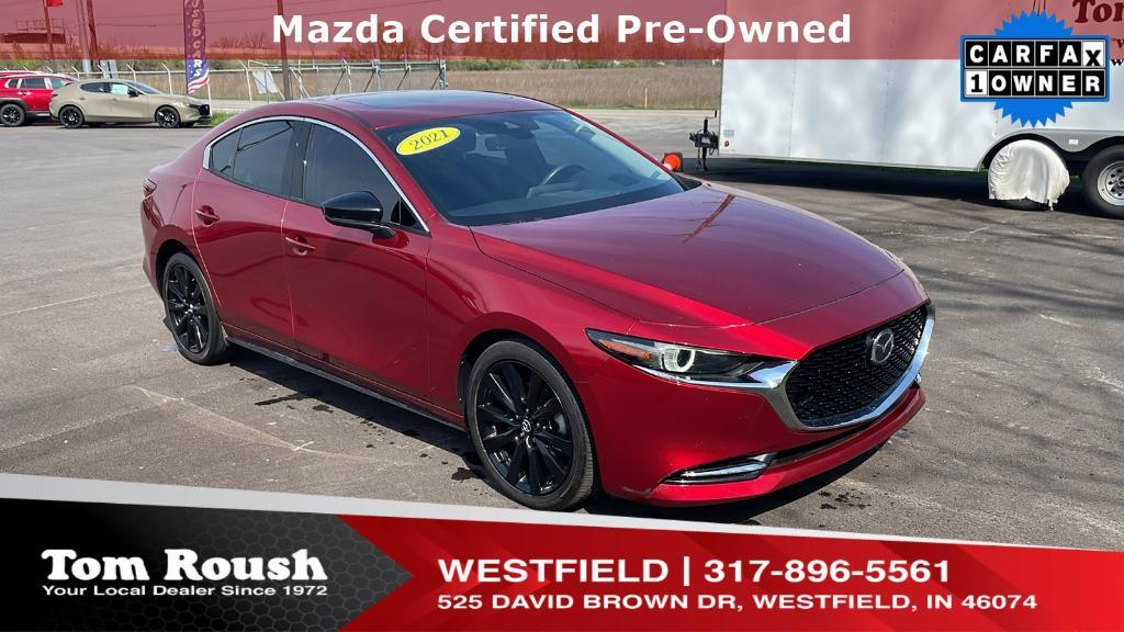 used 2021 Mazda Mazda3 car, priced at $23,408