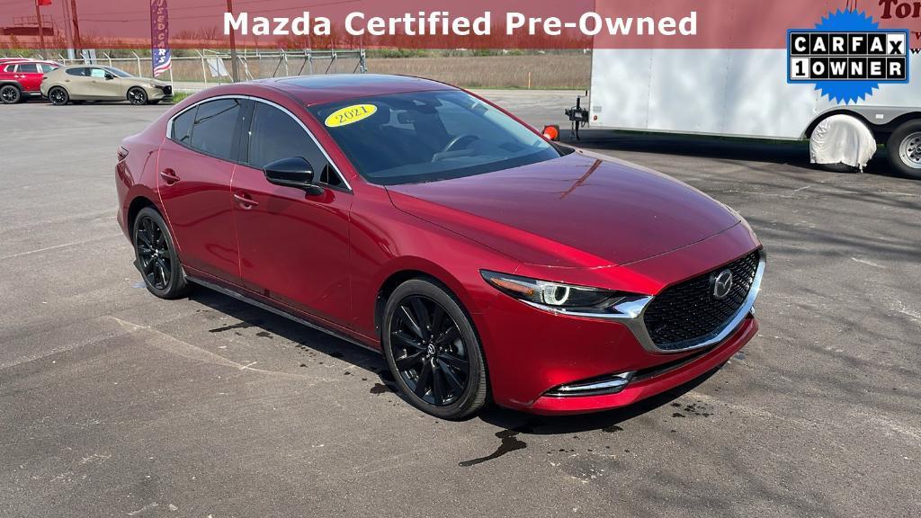 used 2021 Mazda Mazda3 car, priced at $22,382