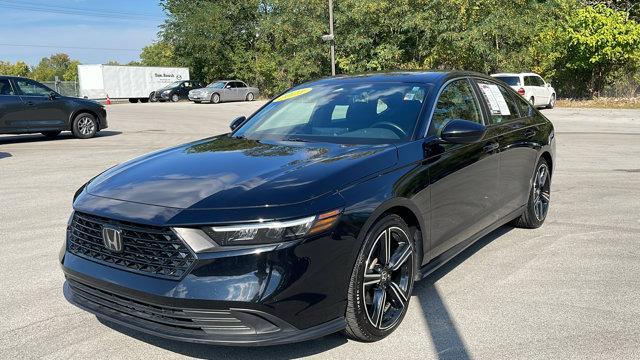 used 2023 Honda Accord Hybrid car, priced at $25,355