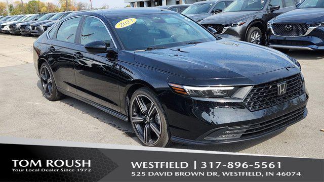 used 2023 Honda Accord Hybrid car, priced at $25,355