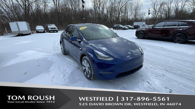 used 2021 Tesla Model Y car, priced at $27,477