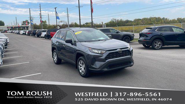 used 2021 Toyota RAV4 car, priced at $24,199