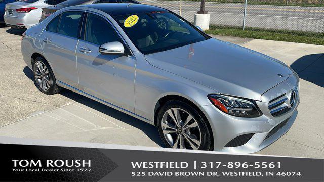 used 2021 Mercedes-Benz C-Class car, priced at $24,213