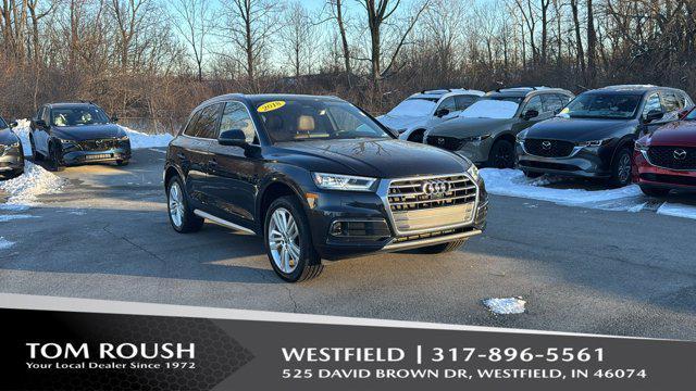 used 2018 Audi Q5 car, priced at $14,733