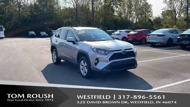 used 2021 Toyota RAV4 car, priced at $25,499