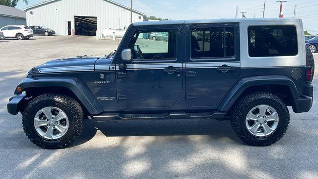 used 2017 Jeep Wrangler Unlimited car, priced at $21,982