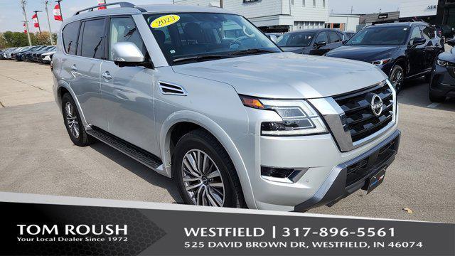 used 2023 Nissan Armada car, priced at $30,353