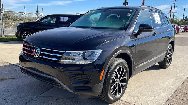 used 2021 Volkswagen Tiguan car, priced at $20,219