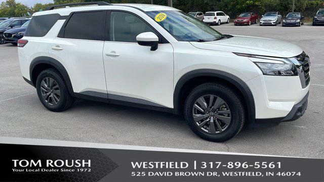 used 2024 Nissan Pathfinder car, priced at $29,641