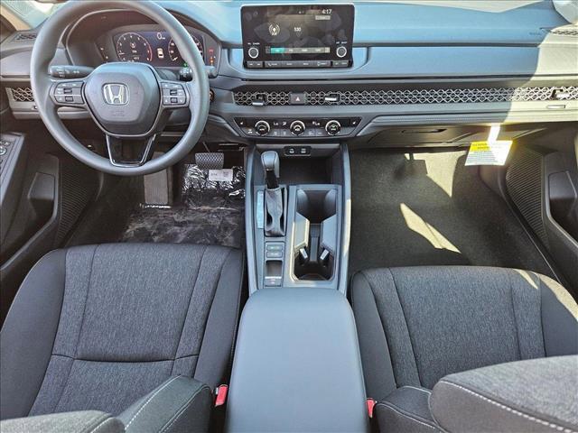 new 2025 Honda Accord car, priced at $30,565