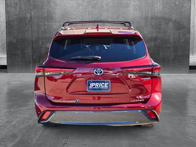 used 2022 Toyota Highlander Hybrid car, priced at $49,487