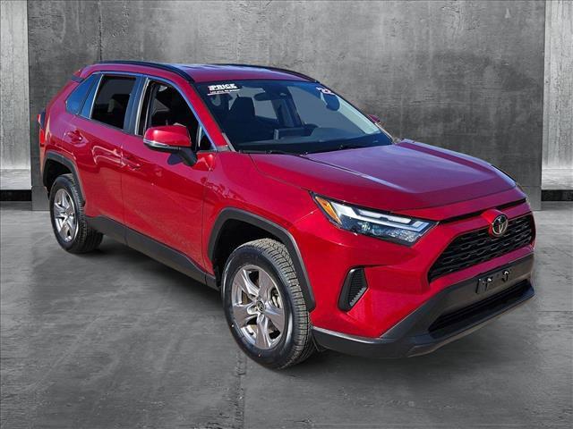 used 2022 Toyota RAV4 car, priced at $25,443