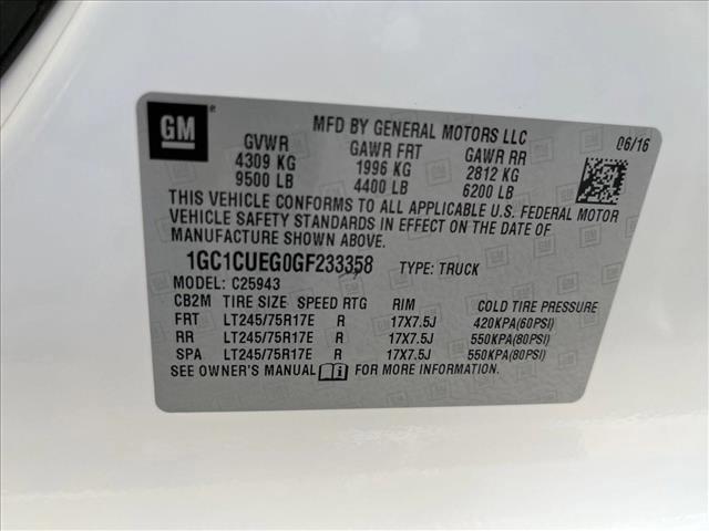 used 2016 Chevrolet Silverado 2500 car, priced at $19,635