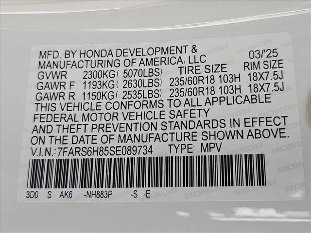 new 2025 Honda CR-V Hybrid car, priced at $39,812