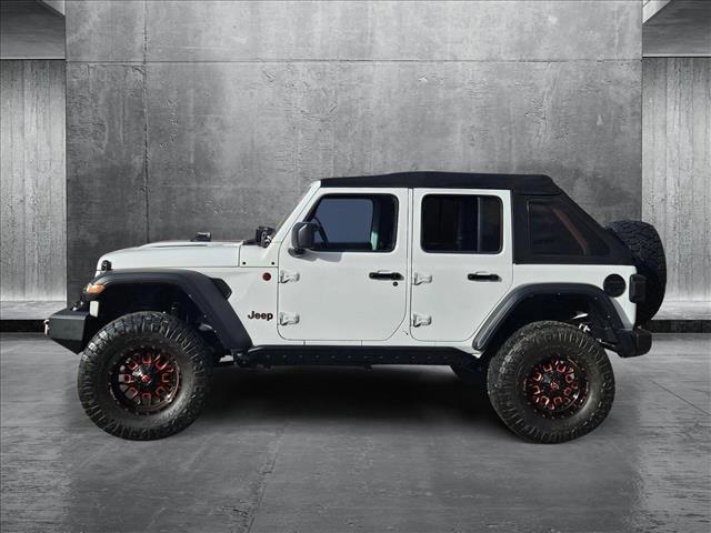 used 2022 Jeep Wrangler Unlimited car, priced at $42,799