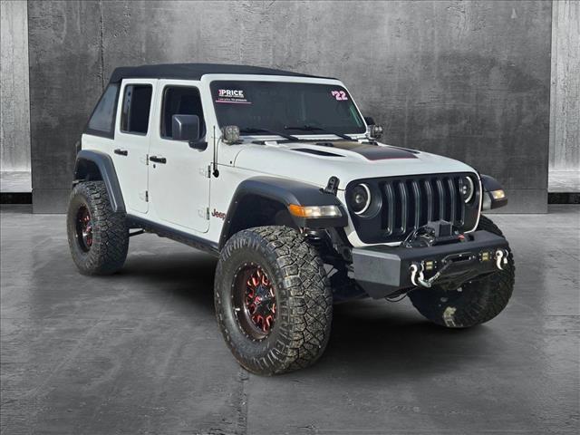 used 2022 Jeep Wrangler Unlimited car, priced at $42,799