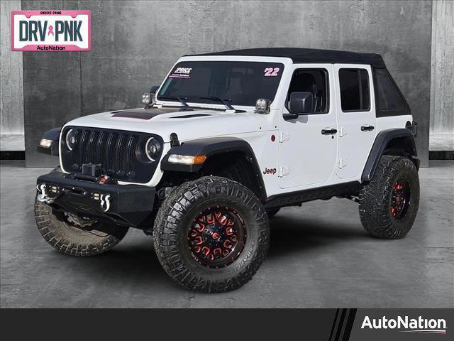 used 2022 Jeep Wrangler Unlimited car, priced at $42,799