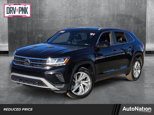 used 2021 Volkswagen Atlas Cross Sport car, priced at $23,098