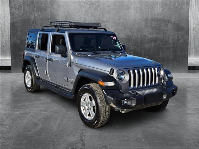 used 2019 Jeep Wrangler Unlimited car, priced at $26,991