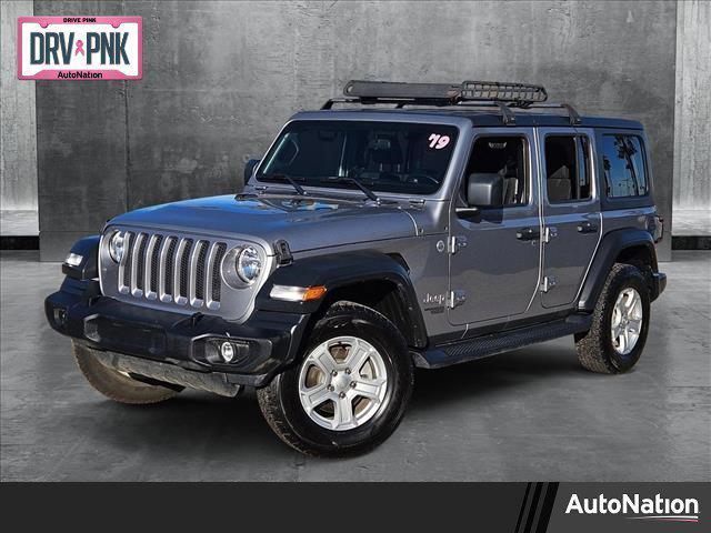 used 2019 Jeep Wrangler Unlimited car, priced at $26,991