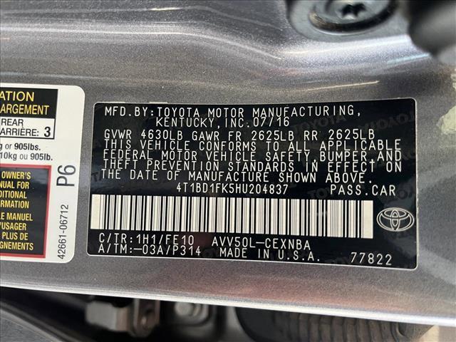 used 2017 Toyota Camry Hybrid car, priced at $19,495