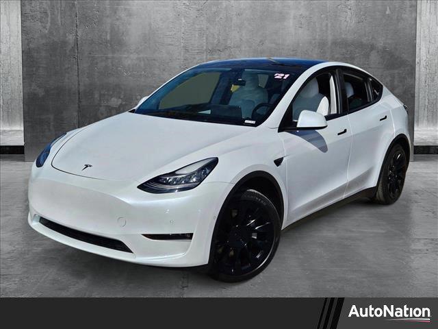 used 2021 Tesla Model Y car, priced at $25,999