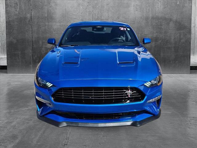 used 2021 Ford Mustang car, priced at $23,374