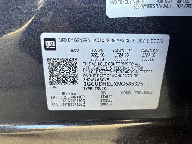 used 2022 Chevrolet Silverado 1500 car, priced at $51,888