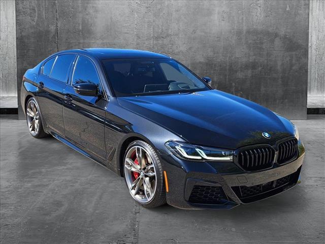 used 2021 BMW M550 car, priced at $55,688