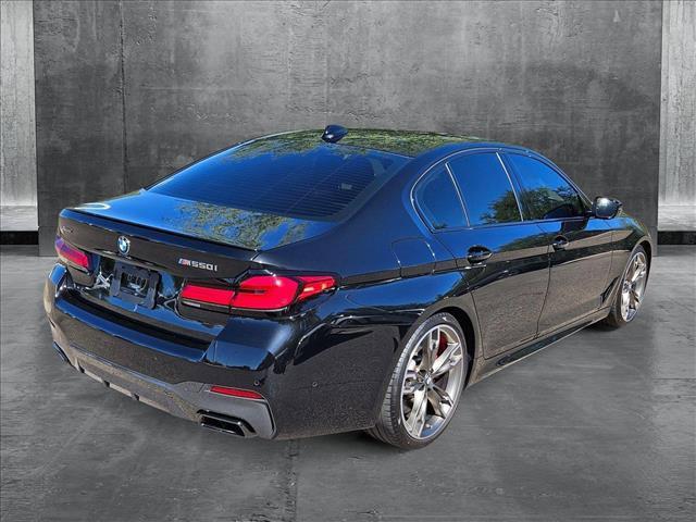 used 2021 BMW M550 car, priced at $55,688