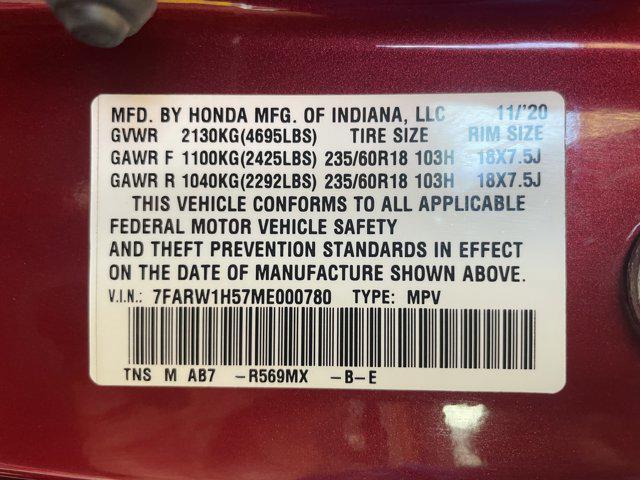 used 2021 Honda CR-V car, priced at $27,381