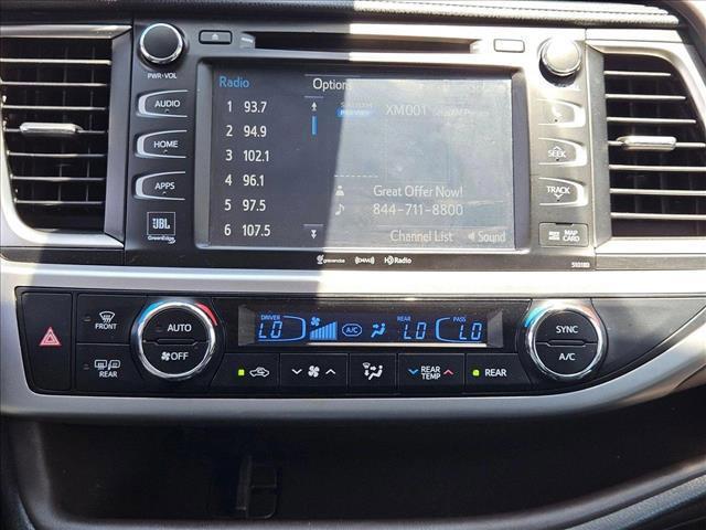 used 2017 Toyota Highlander car, priced at $23,343