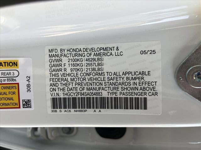 new 2025 Honda Accord Hybrid car, priced at $39,216