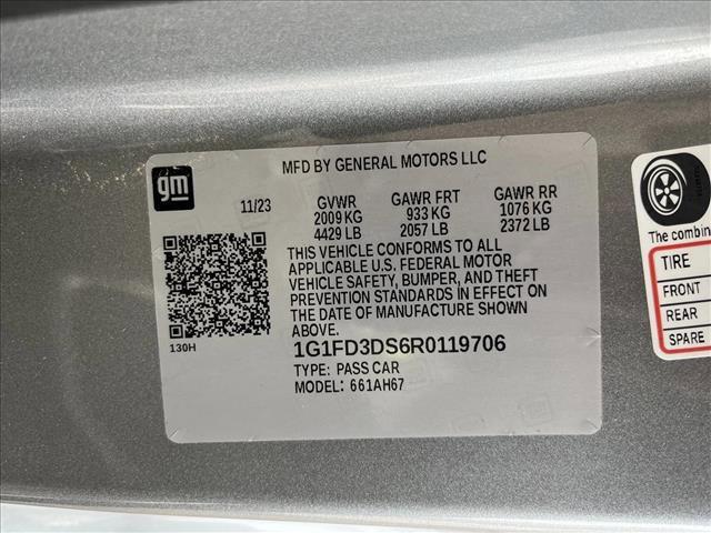 used 2024 Chevrolet Camaro car, priced at $41,998