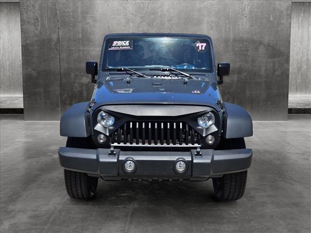 used 2017 Jeep Wrangler Unlimited car, priced at $17,867